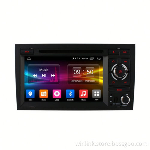 New arrival Ownice quad core android 6.0 car head unit for Audi A4 S4 support DTV +2G ram